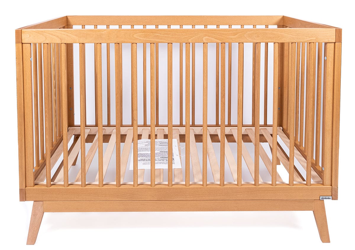 dadada Soho 3-in-1 Convertible Crib - Light Pecan - 10407-DA