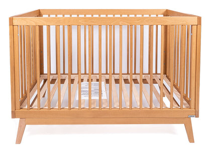 dadada Soho 3-in-1 Convertible Crib - Light Pecan - 10407-DA