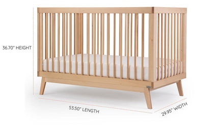 dadada Soho 3-in-1 Convertible Crib - Natural - 10403-da