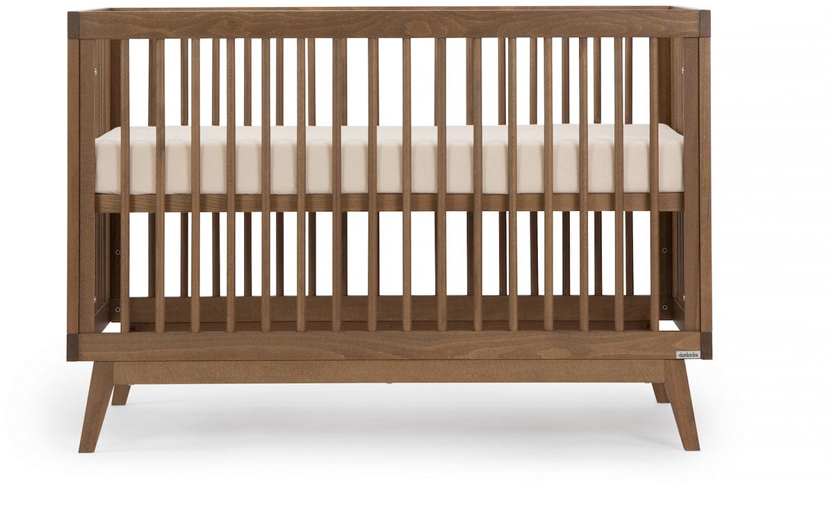dadada Soho 3-in-1 Convertible Crib - Walnut - 10408-da