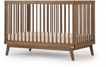 dadada Soho 3-in-1 Convertible Crib - Walnut - 10408-da