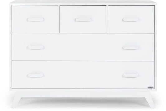 dadada Soho 5-Drawer Dresser - All White - 412201-DA