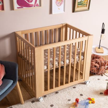 dadada Spirit 8-in-1 Convertible Crib - Natural - 16003-da