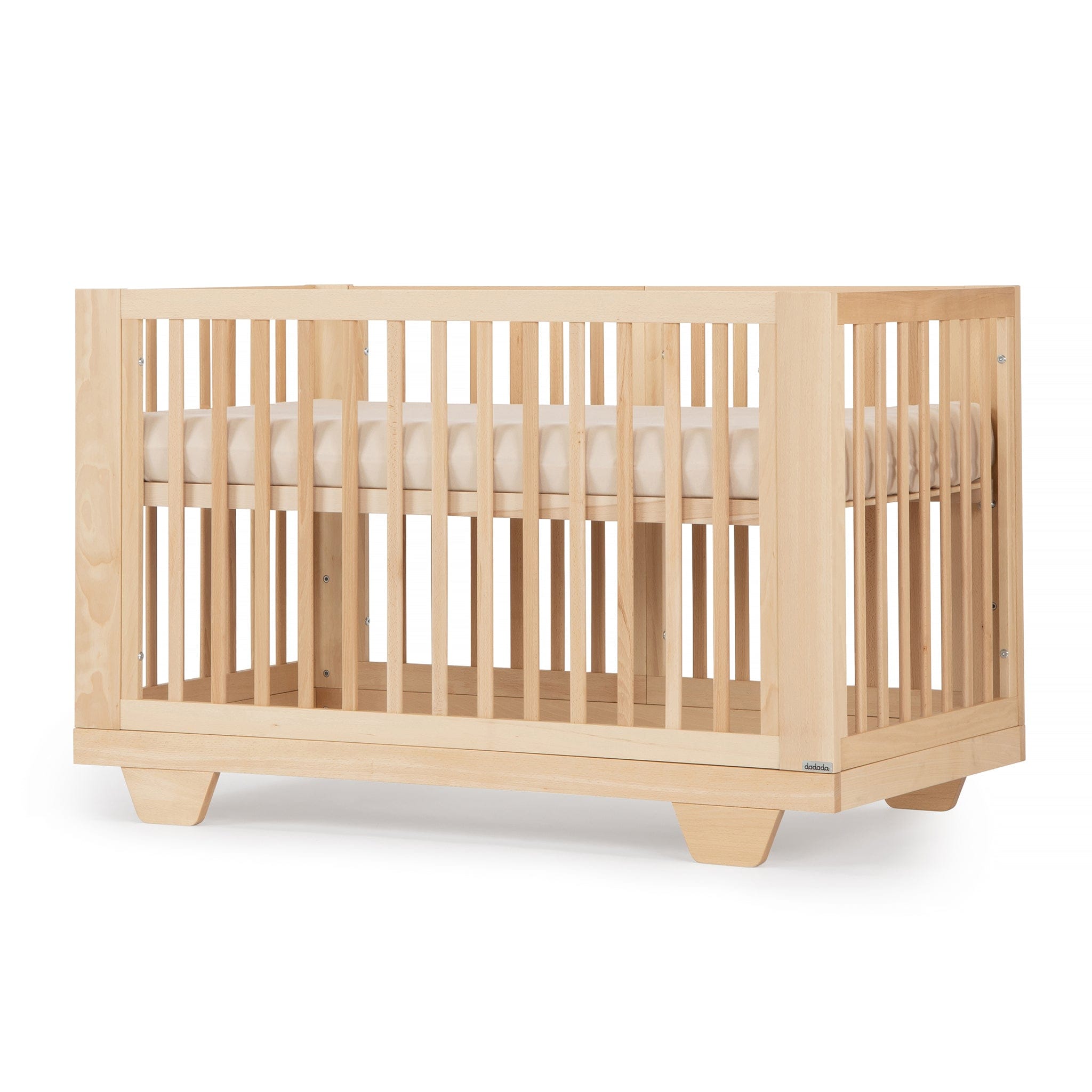 dadada Spirit 8-in-1 Convertible Crib - Natural - 16003-da