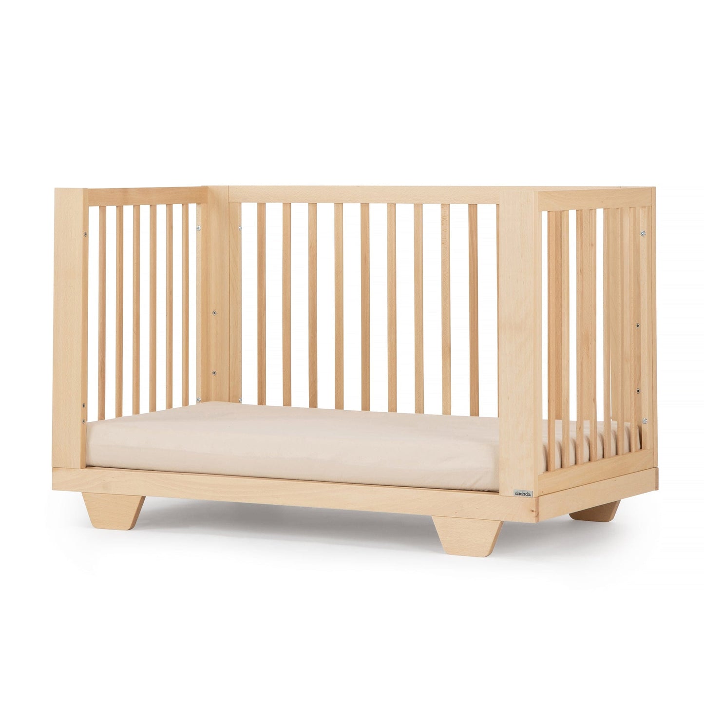 dadada Spirit 8-in-1 Convertible Crib - Natural - 16003-da