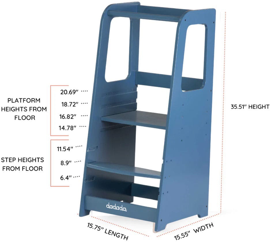 dadada Toddler Tower - Blue - 71304-DA