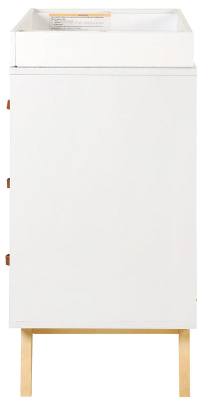 dadada Tribeca 6-Drawer Dresser - White / Natural - 40831