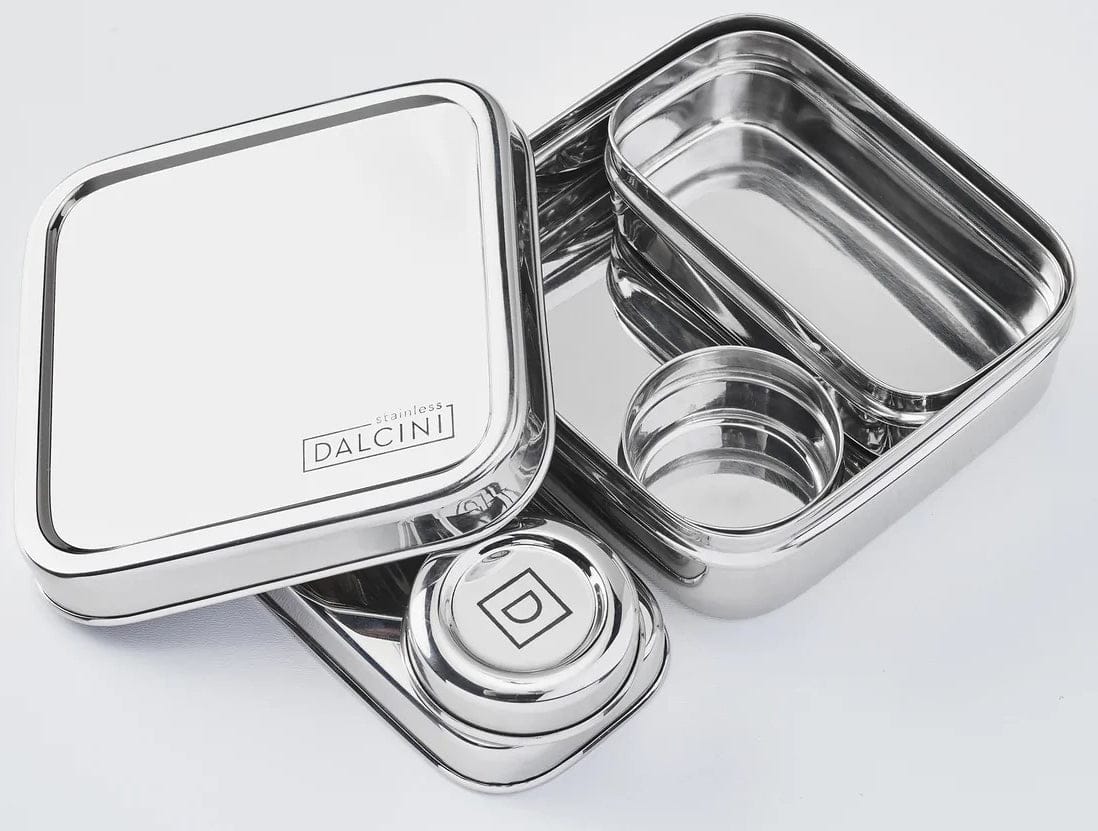 Dalcini Stainless Little Lunch Combo Stainless Steel Storage Set - 628250439571