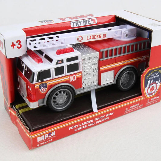 Daron Toys FDNY Firetruck W/Lights & Sound - NY554773