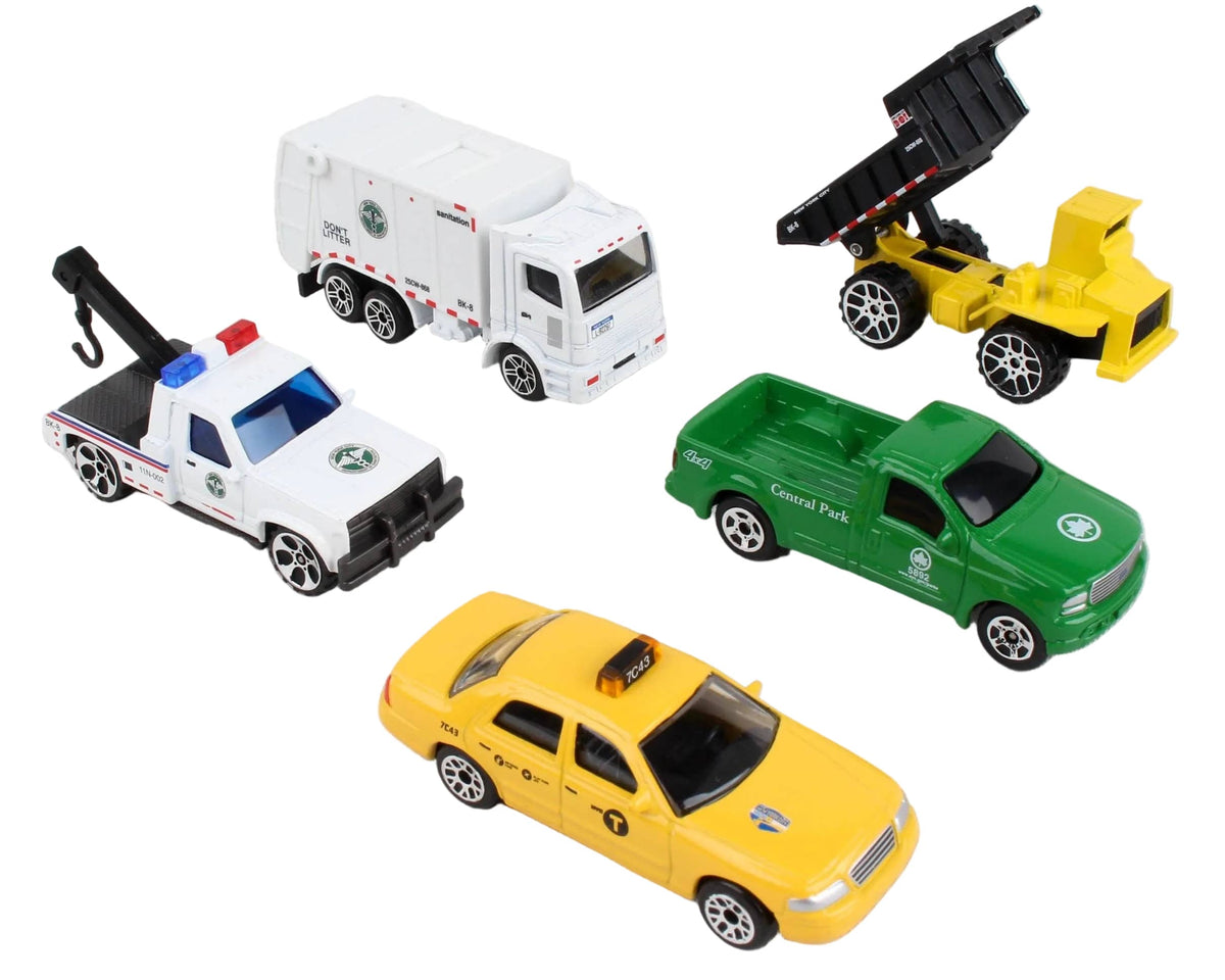Daron Toys New York City 5 Piece Vehicle Gift Pack
