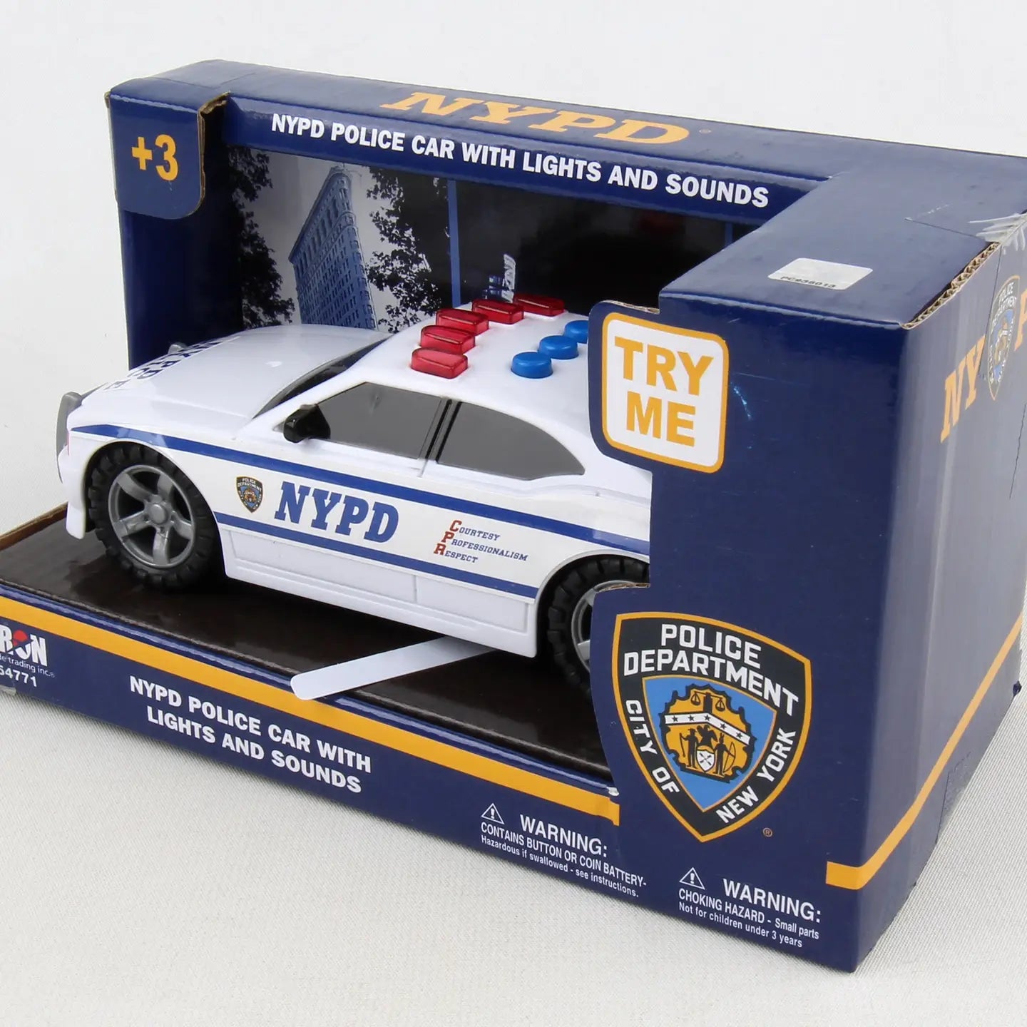Daron Toys NYPD Police Car W/Lights & Sound - NY554771