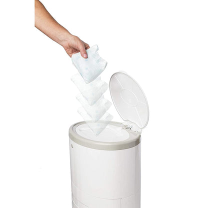 Dekor Classic Diaper Pail Gift Set - White - 2-11121-8