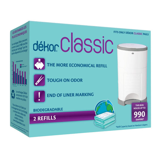 Dekor Classic Refill Biodegradable 2-Pack - 2-11300