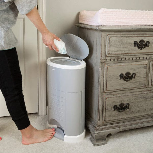 Dekor Diaper Dekor Plus Diaper Pail - Gray - 2-12026-1