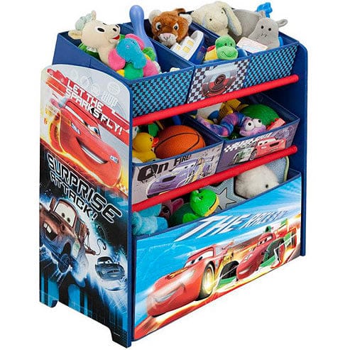 Delta Cars 6 Bin Multi-Bin Organizer - TB84822CR