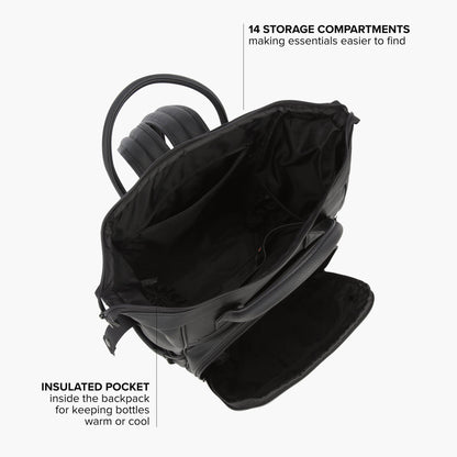 DFY. R1 Diaper Backpack - Black - DFY01-207-99-005-001