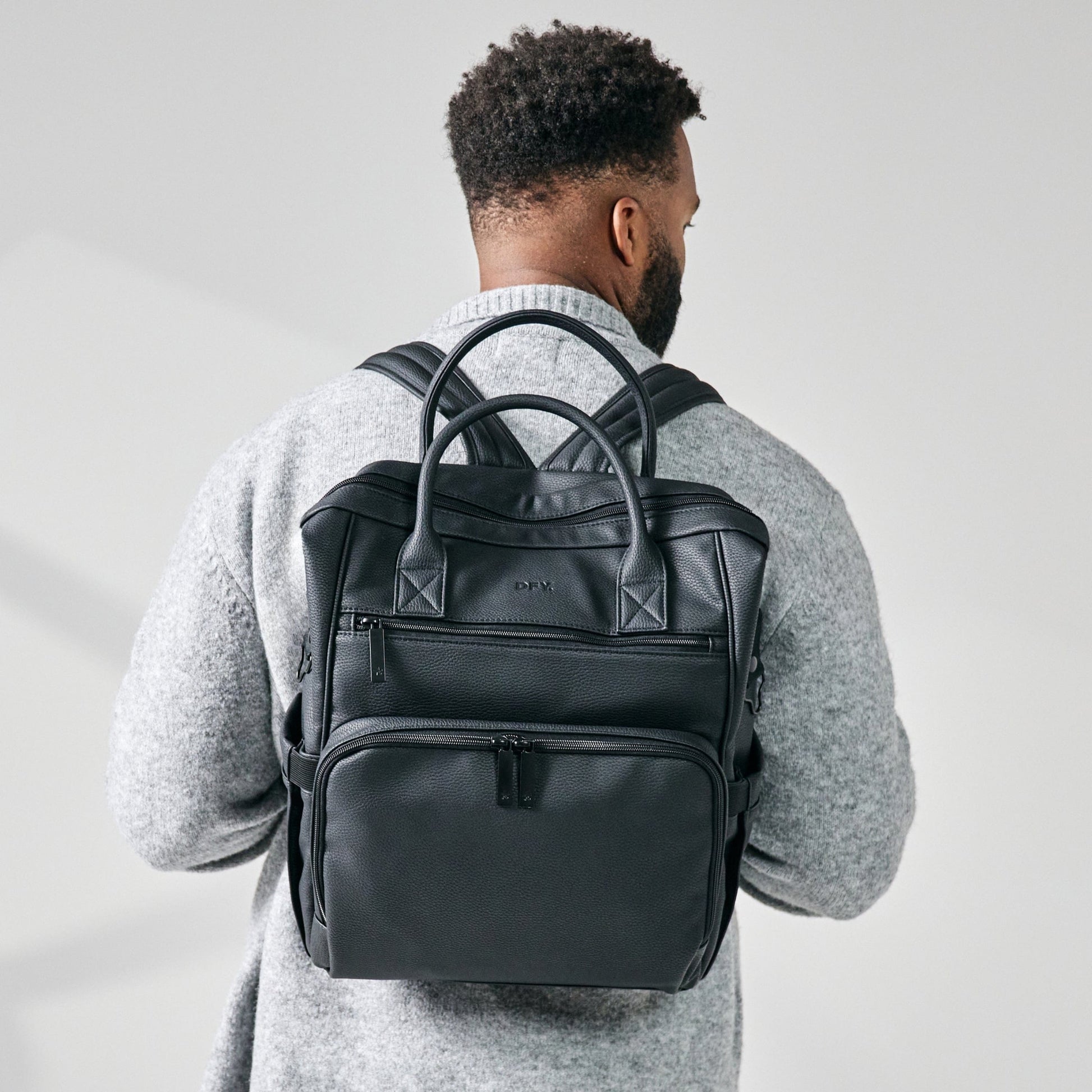 DFY. R1 Diaper Backpack - Black - DFY01-207-99-005-001