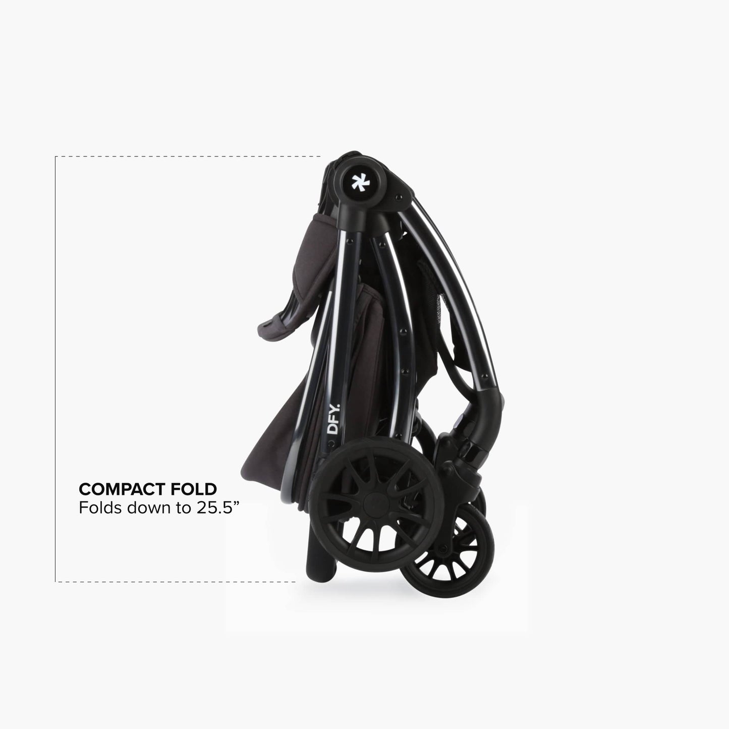 DFY. R1 Stroller - Gunmetal / Grey - DFY01-101-12-003-001