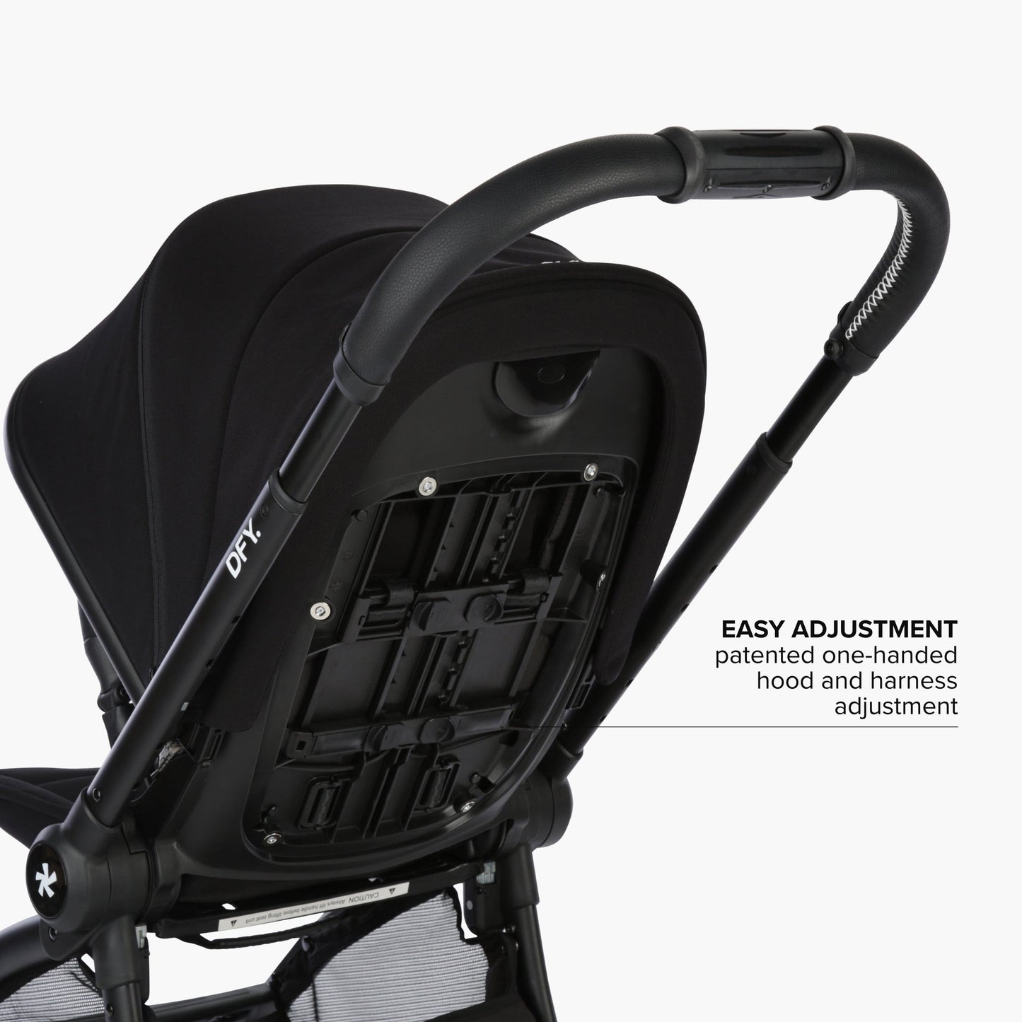DFY. R1 Stroller -  Matte Black / Black - DFY01-101-01-004-001