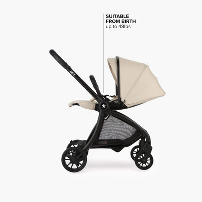 DFY. R1 Stroller -  Matte Black / Cream - DFY01-101-01-002-001