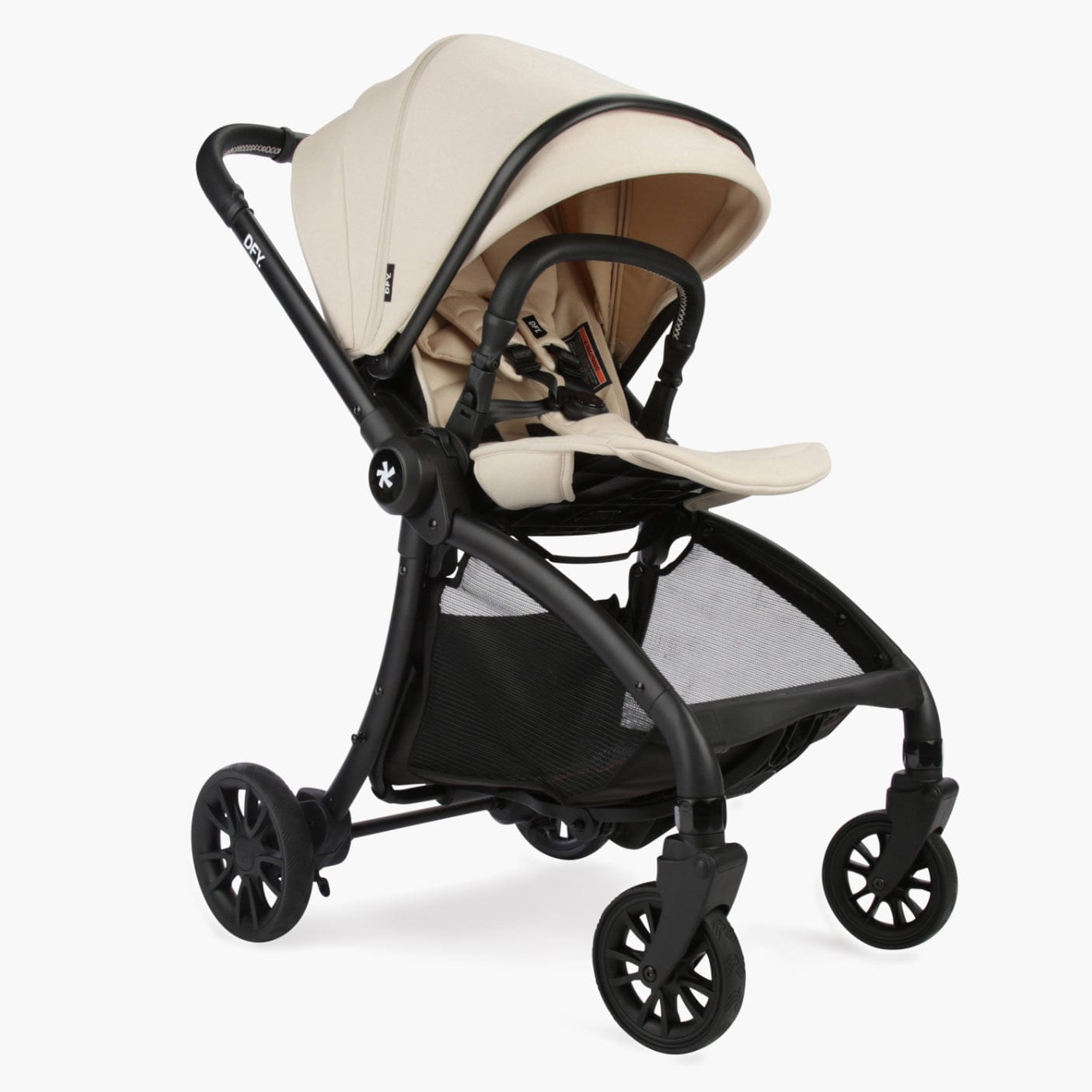 DFY. R1 Stroller -  Matte Black / Cream - DFY01-101-01-002-001