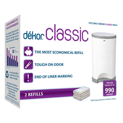 Diaper Dekor Classic Refills - 2 pack - 2-21300
