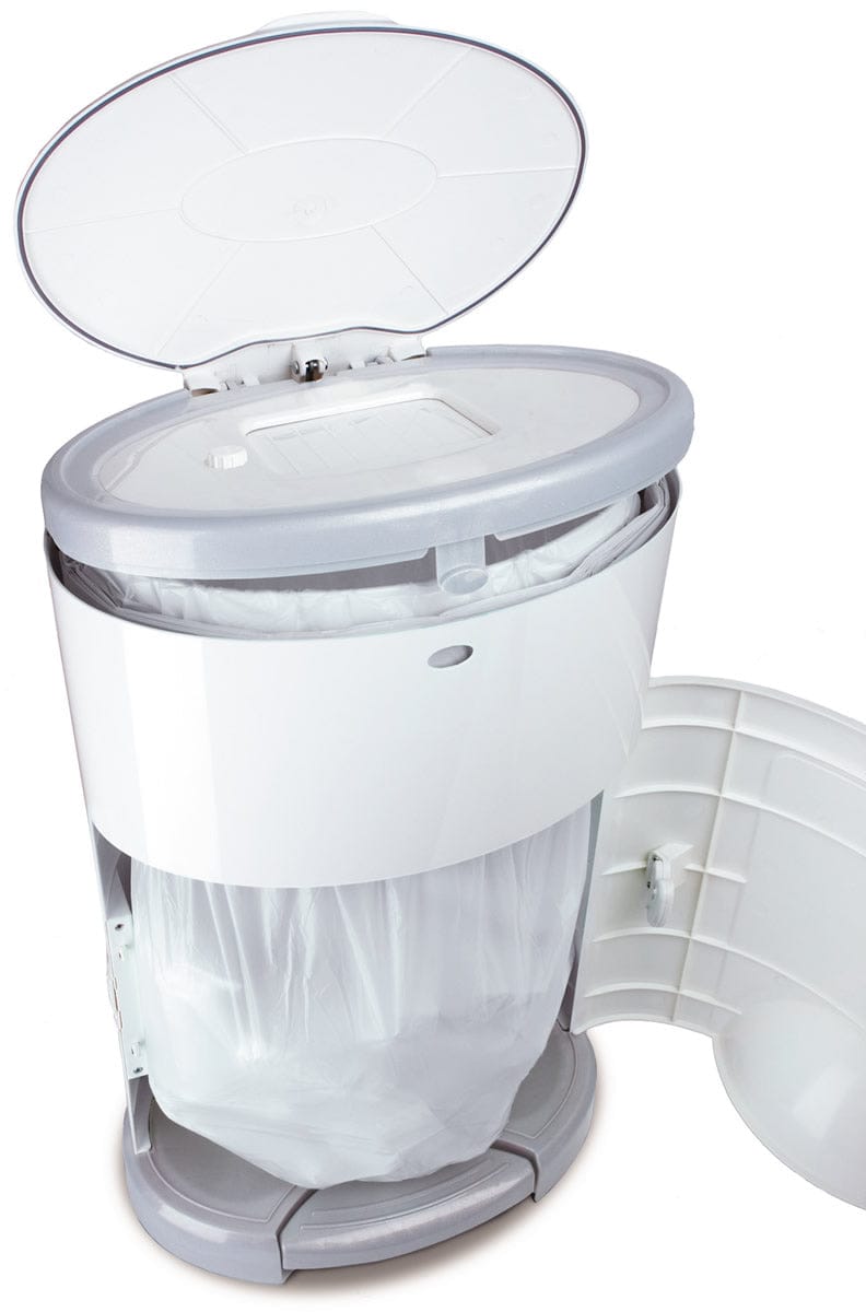 Dekor Diaper Dekor Mini Diaper Pail - White - 2-10021