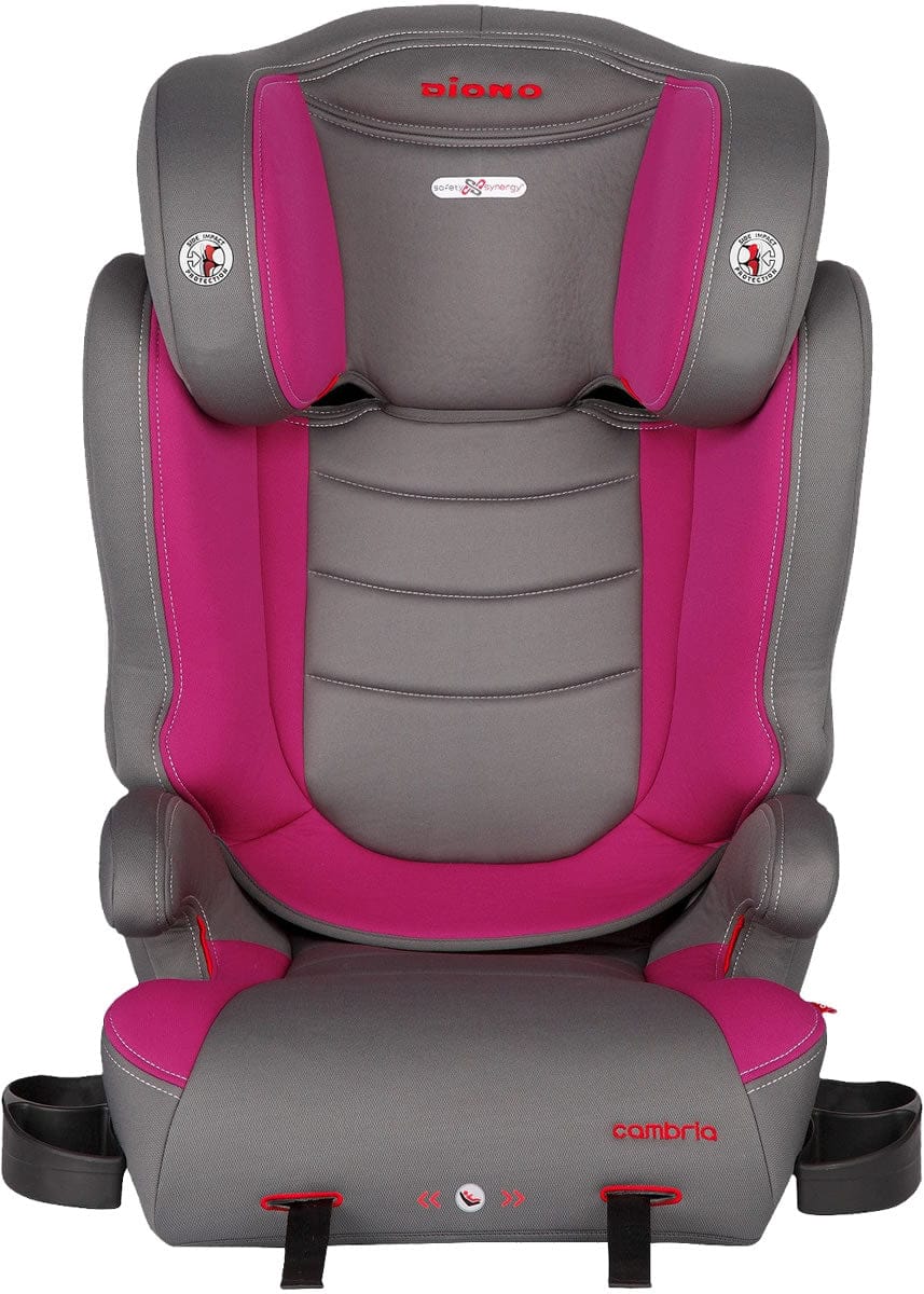 Diono Cambria High Back Belt Positioning Booster Car Seat - Raspberry - 31120