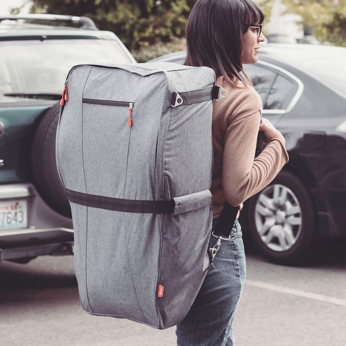 Diono Car Seat Travel Backpack - Gray - 40613-GL-01