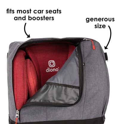 Diono Car Seat Travel Backpack - Gray - 40613-GL-01