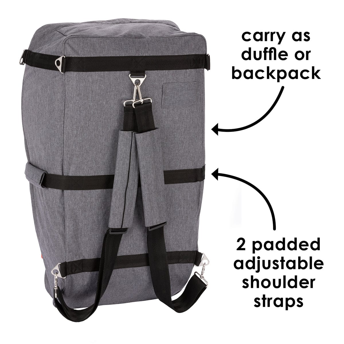 Diono Car Seat Travel Backpack - Gray - 40613-GL-01