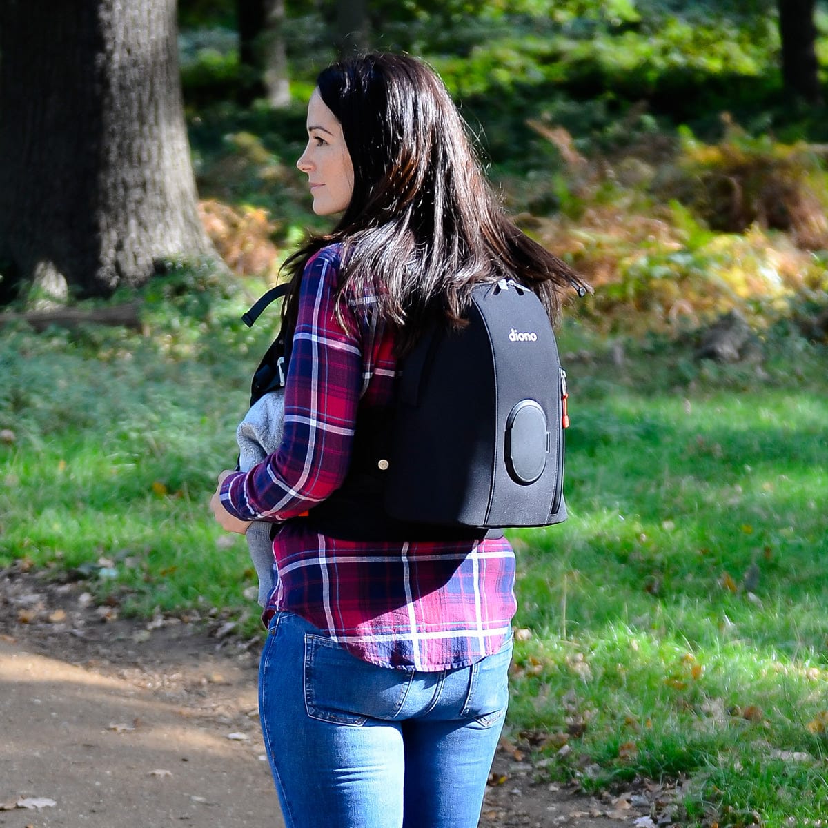 Diono Carus Complete 4-in-1 Baby Carrier + Detachable Backpack - Red - 27273