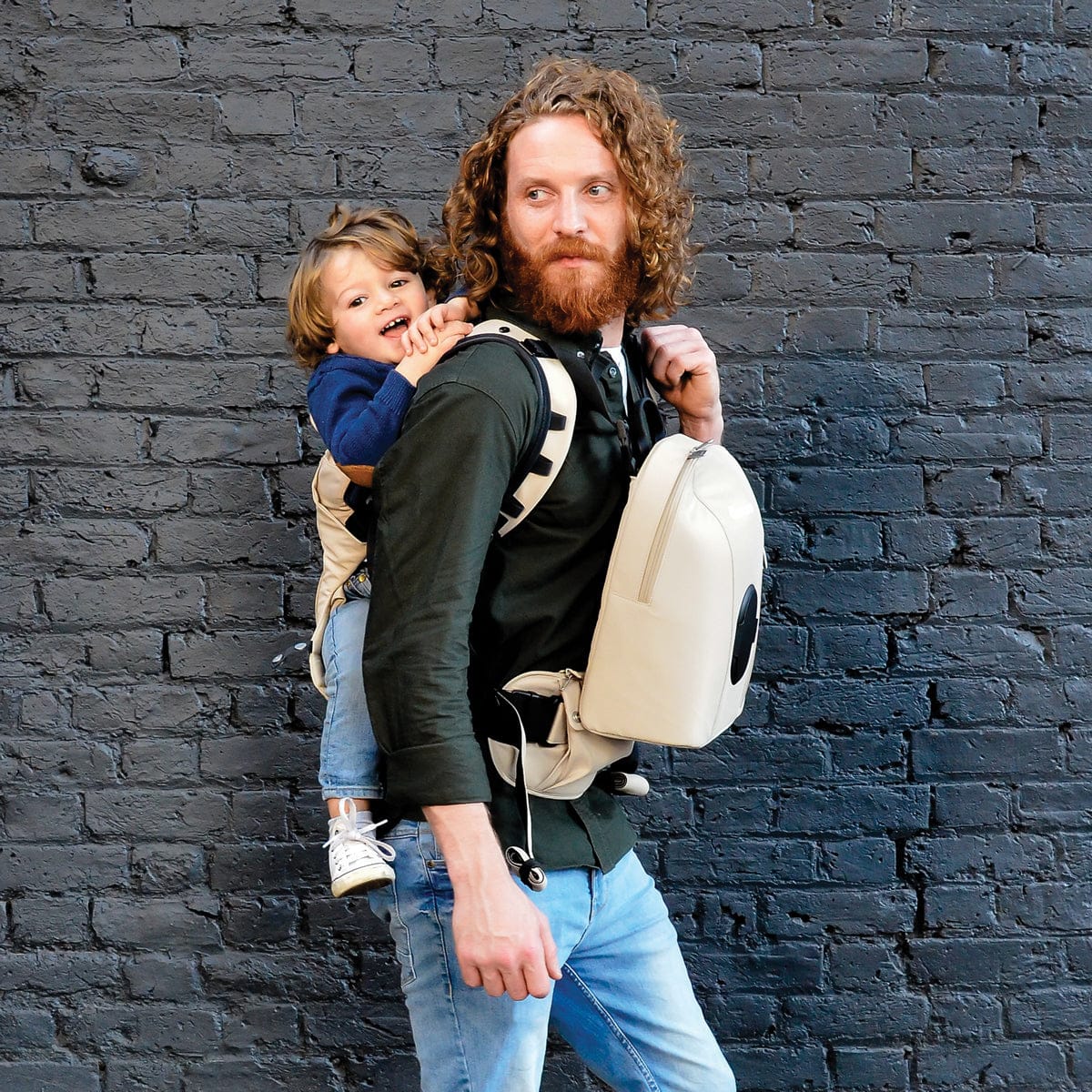 Diono Carus Complete 4-in-1 Baby Carrier + Detachable Backpack - Sand - 27271