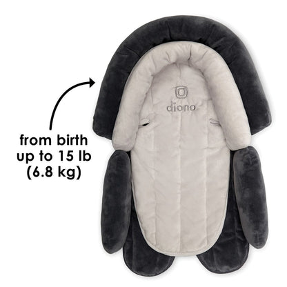 Diono Cuddle Soft, 2-in-1 Head Support, Grey/Arctic - 40289