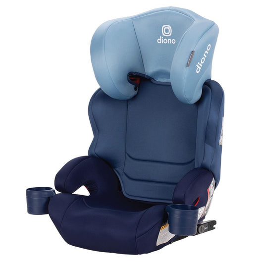 Diono Everett NXT High Back Belt Positioning Booster Car Seat - Blue Surge - 32407-NA-01