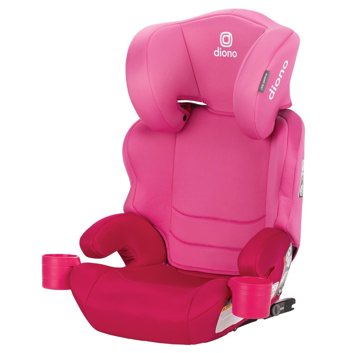Diono Everett NXT High Back Belt Positioning Booster Car Seat - Pink Cotton Candy - 32405-NA-01