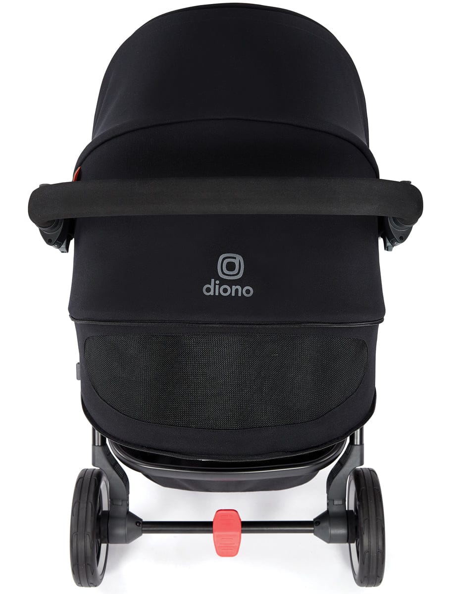 Diono Excurze Stroller & Carrycot - Black Midnight - 24002-22934