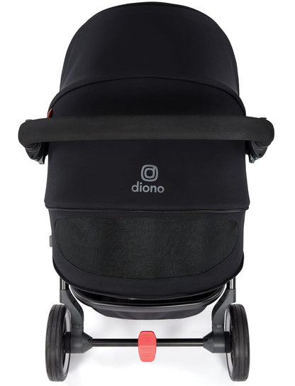 Diono Excurze Stroller & Carrycot - Black Midnight - 24002-22934