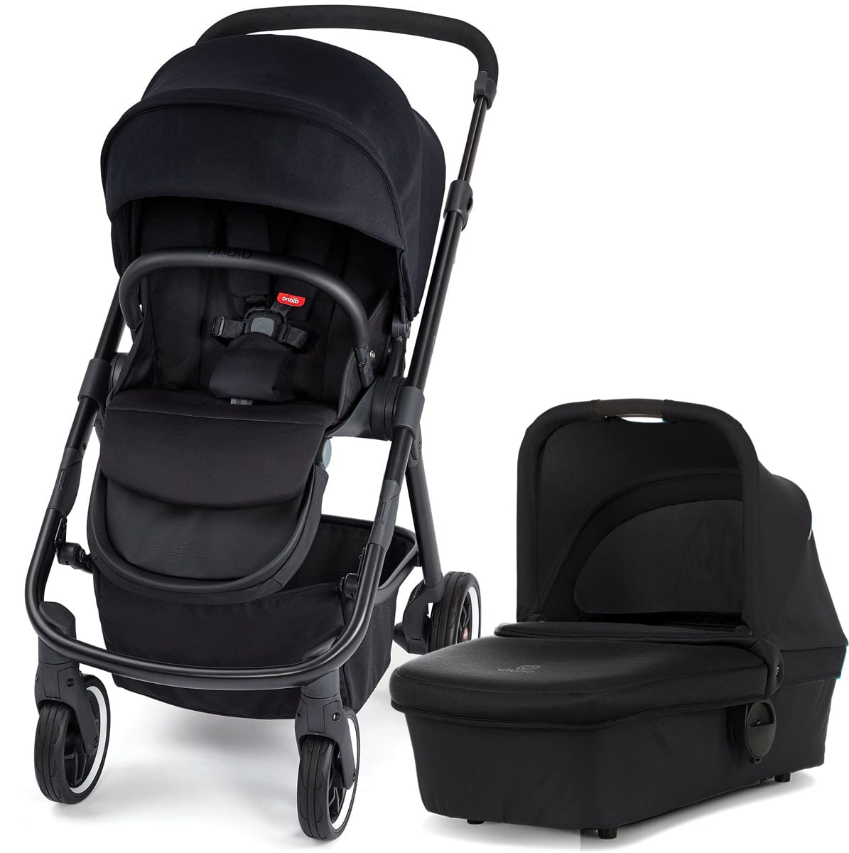 Diono Excurze Stroller & Carrycot - Black Midnight - 24002-22934