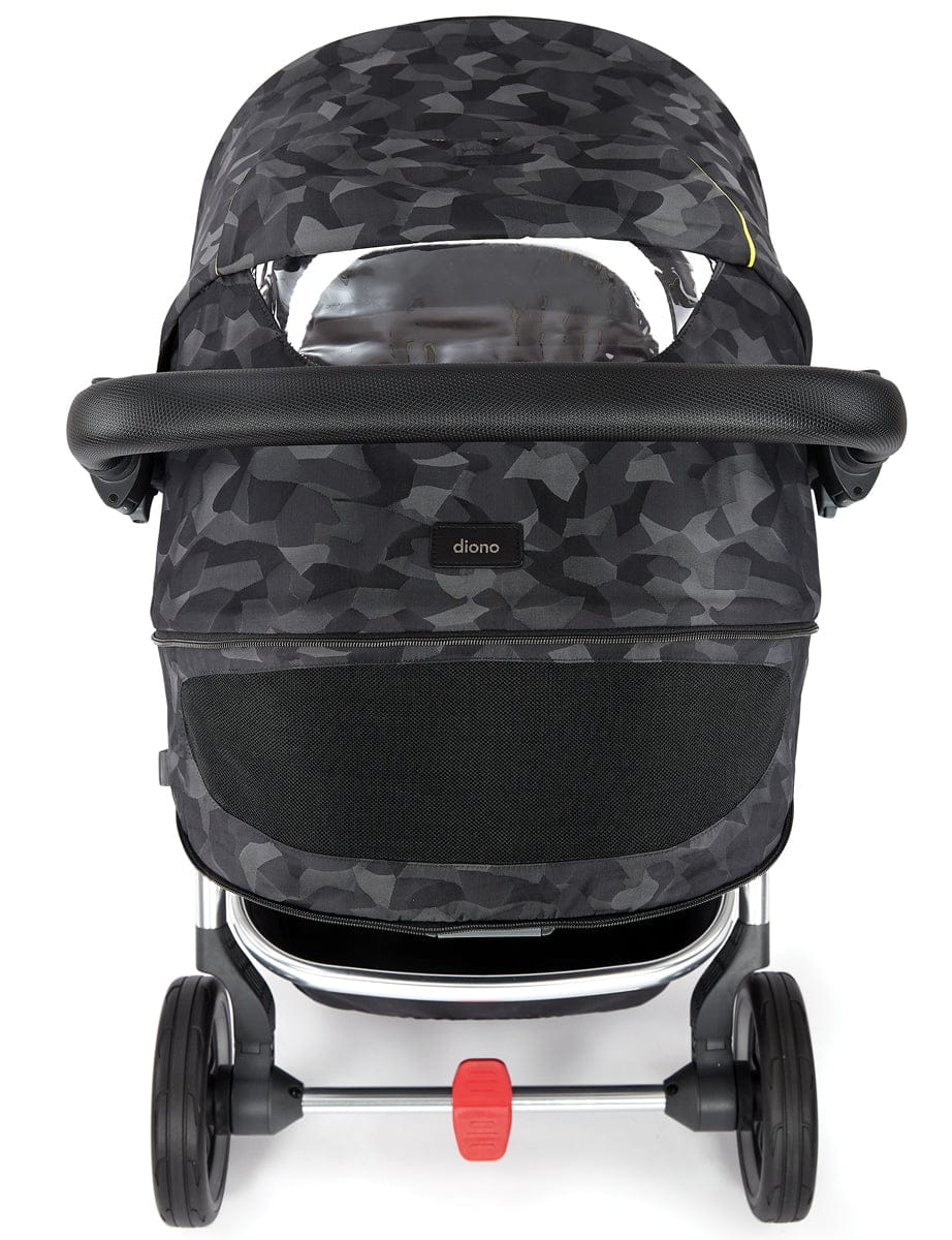 Diono Excurze Stroller & Carrycot - Luxe Black Camo - 22920-22930