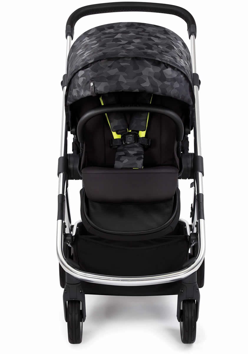 Diono Excurze Stroller & Carrycot - Luxe Black Camo - 22920-22930