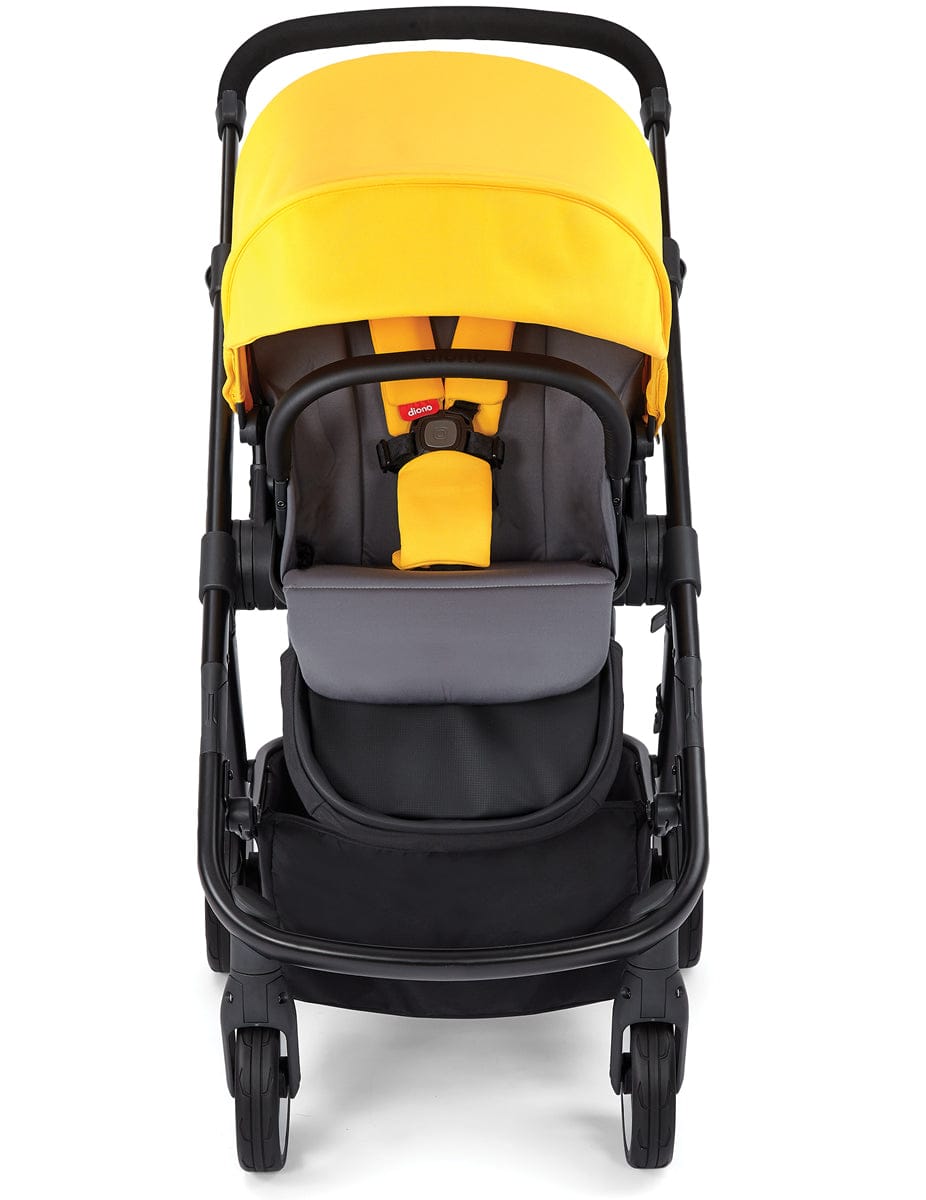 Diono Excurze Stroller & Carrycot - Yellow Sulphur - 24004-22933