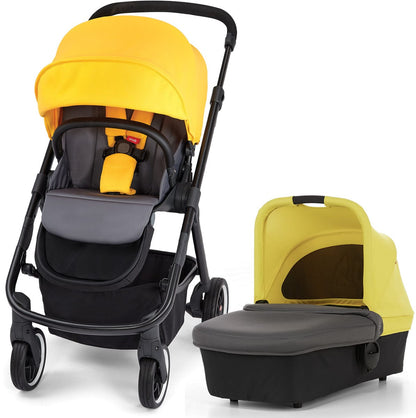 Diono Excurze Stroller & Carrycot - Yellow Sulphur - 24004-22933