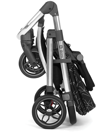 Diono Excurze Stroller - Luxe Black Platinum - 22921