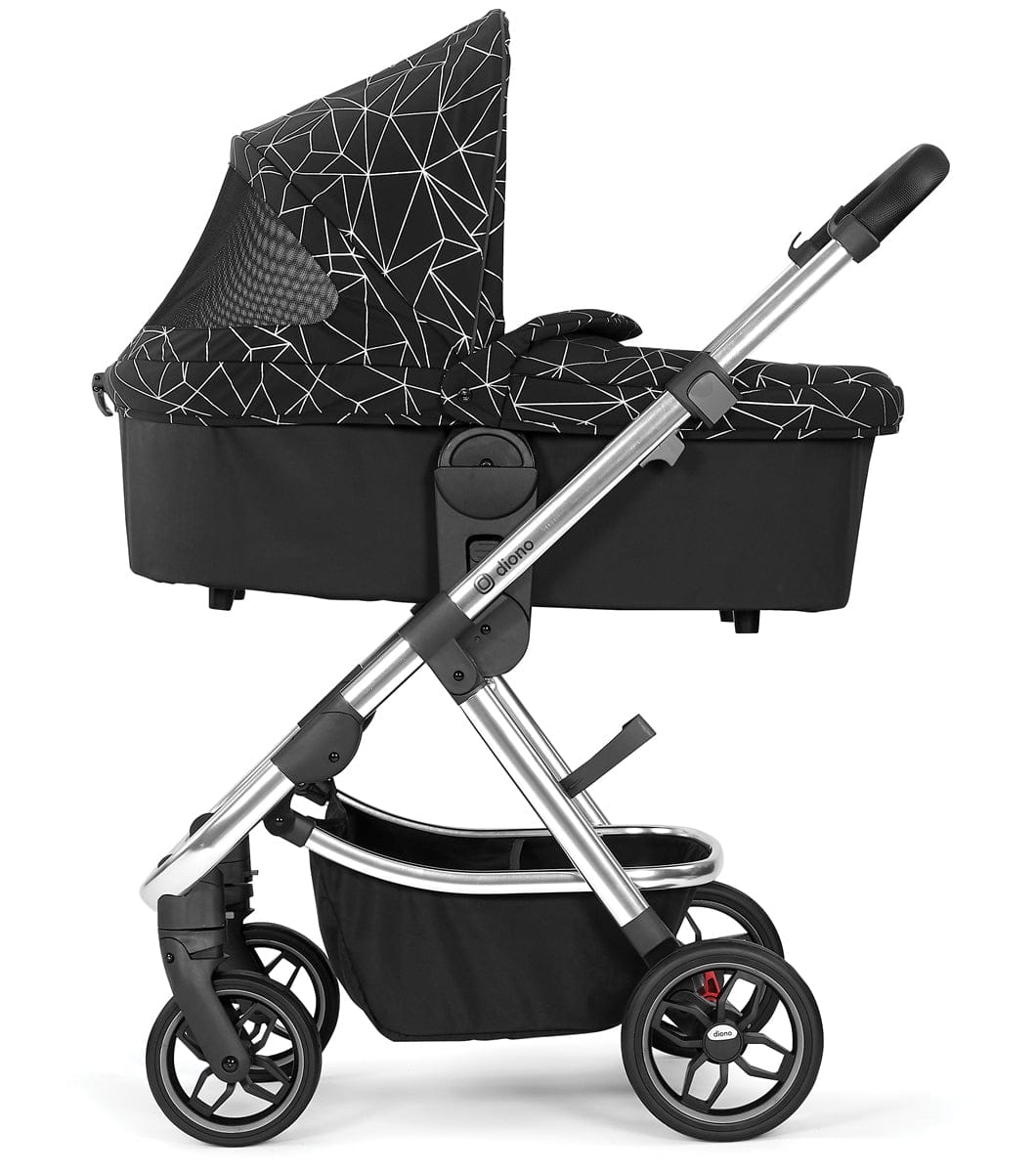 Diono Excurze Stroller - Luxe Black Platinum - 22921