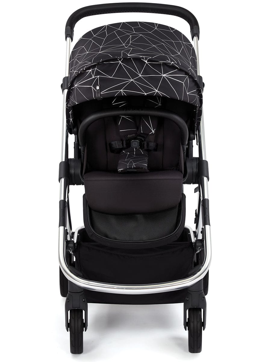 Diono Excurze Stroller - Luxe Black Platinum - 22921