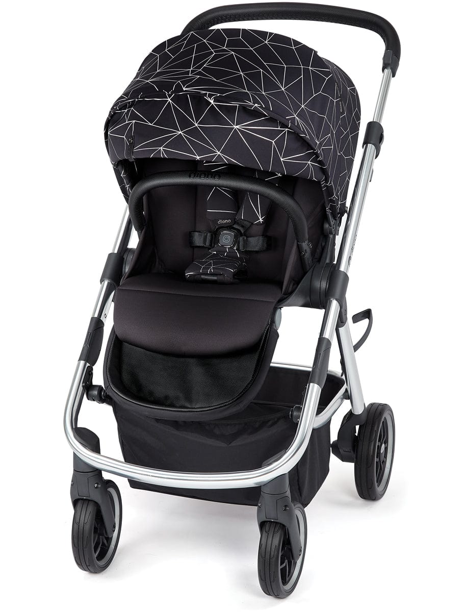Diono Excurze Stroller - Luxe Black Platinum - 22921