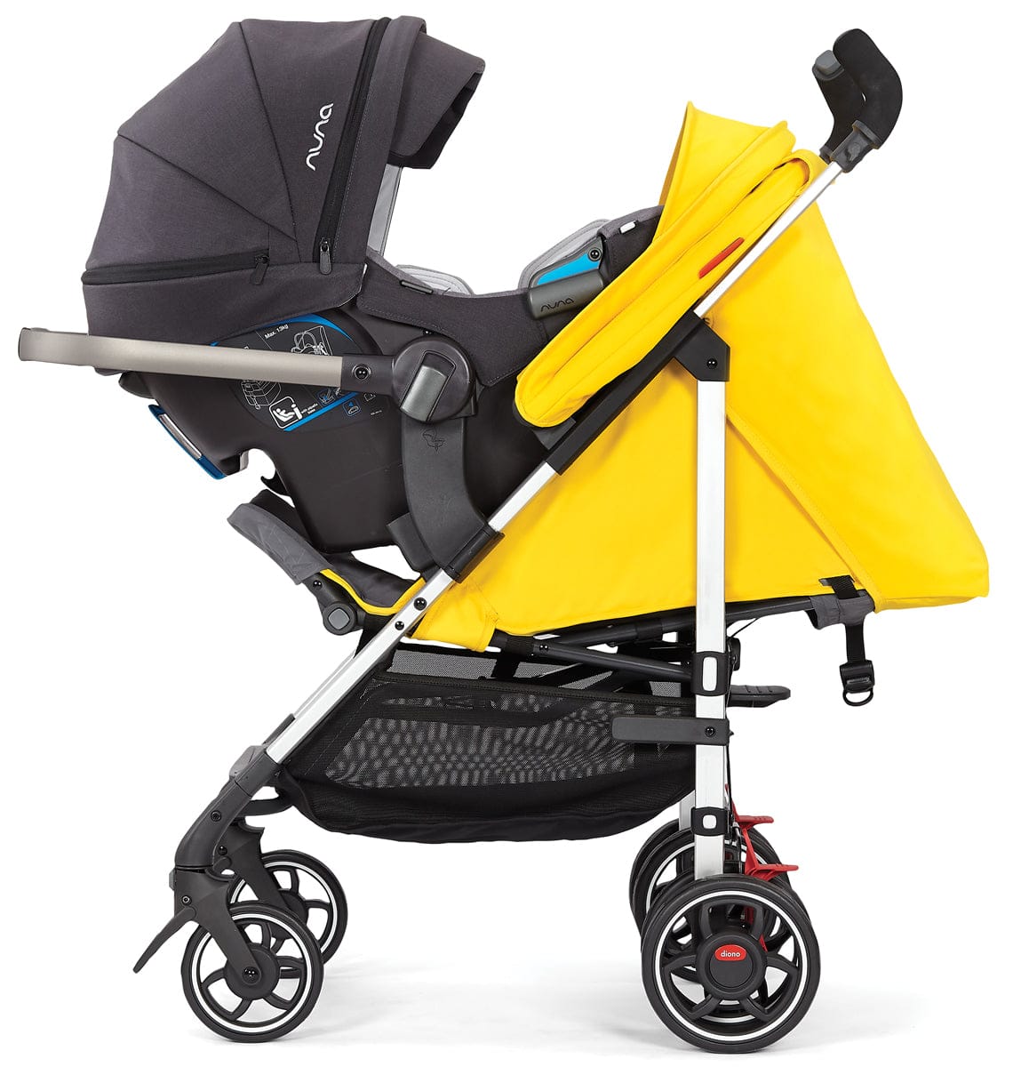Diono Flexa Umbrella Stroller - Yellow Sulphur - 22913
