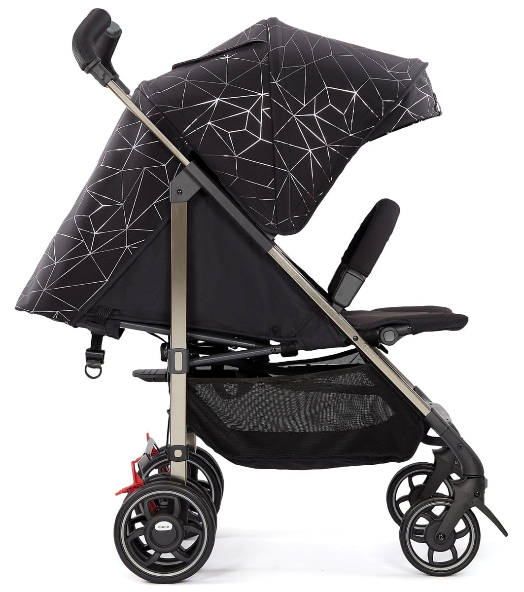 Diono Flexa Umbrella Stroller - Black Platinum - 22911