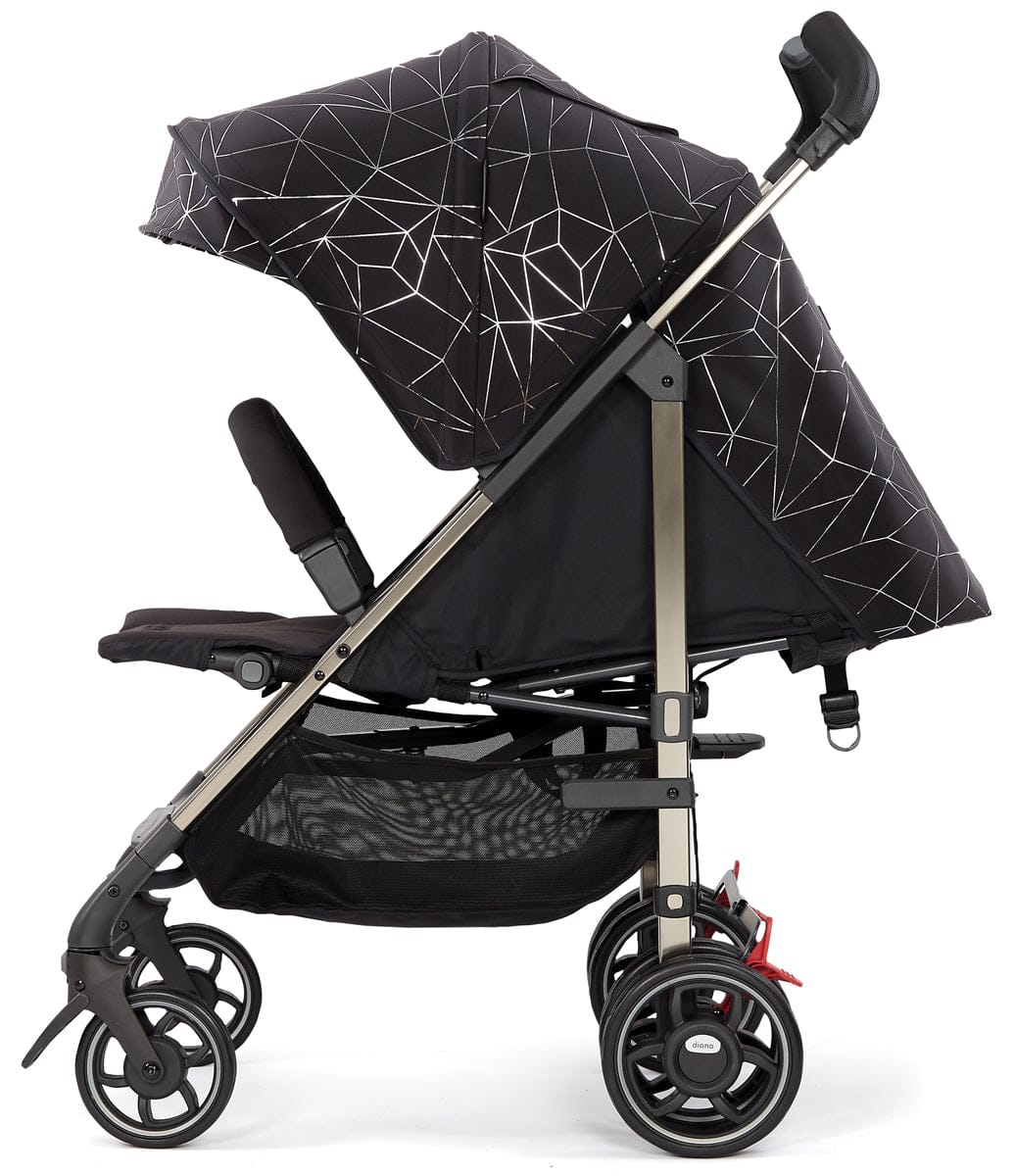 Diono Flexa Umbrella Stroller - Black Platinum - 22911